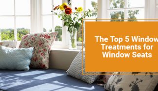 Window treatments for window seats